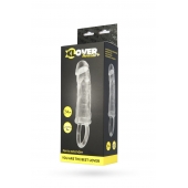 Прозрачная насадка с петлёй для фиксации - 14 см. - ToyFa - в Новочебоксарске купить с доставкой