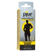 Спрей-пролонгатор длительного действия pjur SUPERHERO Strong Spray - 20 мл. - Pjur - купить с доставкой в Новочебоксарске