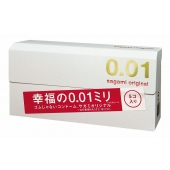 Супер тонкие презервативы Sagami Original 0.01 - 5 шт. - Sagami - купить с доставкой в Новочебоксарске
