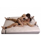 Бондаж для фиксации на кровати Frisky Bedroom Restraint Kit - XR Brands - купить с доставкой в Новочебоксарске