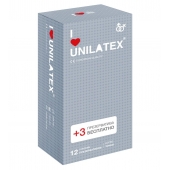 Презервативы с точками Unilatex Dotted - 12 шт. + 3 шт. в подарок - Unilatex - купить с доставкой в Новочебоксарске