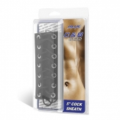Сбруя на член на шнуровке 5  Cock Sheath - BlueLine - купить с доставкой в Новочебоксарске