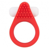 Красное эрекционное кольцо LIT-UP SILICONE STIMU RING 1 RED - Dream Toys - в Новочебоксарске купить с доставкой