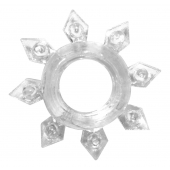 Прозрачное эрекционное кольцо Rings Gear - Lola Games - в Новочебоксарске купить с доставкой