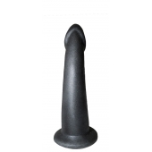 Чёрная насадка на пояс харнесс PLATINUM BENT 2 - LOVETOY (А-Полимер) - купить с доставкой в Новочебоксарске