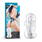 Прозрачный мастурбатор M for Men Hand Tool - Blush Novelties - в Новочебоксарске купить с доставкой