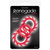 Набор из 3 красных эрекционных колец Renegade Gears - NS Novelties - в Новочебоксарске купить с доставкой