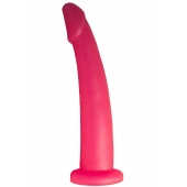 Розовый стимулятор простаты из геля - 18 см. - LOVETOY (А-Полимер) - в Новочебоксарске купить с доставкой