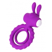 Фиолетовое эрекционное кольцо на пенис JOS  GOOD BUNNY - JOS - в Новочебоксарске купить с доставкой
