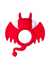 Красное эрекционное кольцо на пенис JOS COCKY DEVIL - JOS - в Новочебоксарске купить с доставкой