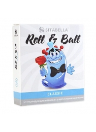 стимулирующий презерватив-насадка Roll   Ball Classic - Sitabella - купить с доставкой в Новочебоксарске