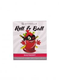Стимулирующий презерватив-насадка Roll   Ball Raspberry - Sitabella - купить с доставкой в Новочебоксарске