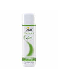 Лубрикант на водной основе pjur WOMAN Aloe - 100 мл. - Pjur - купить с доставкой в Новочебоксарске