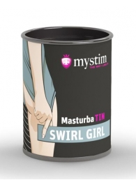 Компактный мастурбатор MasturbaTIN Swirl Girl - MyStim - в Новочебоксарске купить с доставкой
