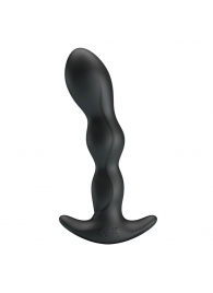 Черный анальный стимулятор простаты с вибрацией Special Anal Massager - 14,5 см. - Baile - в Новочебоксарске купить с доставкой
