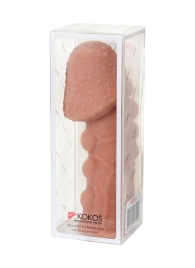 Насадка на фаллос с пузыриками, венками и ребристостью KOKOS Extreme Sleeve 09 - 12,7 см. - KOKOS - в Новочебоксарске купить с доставкой