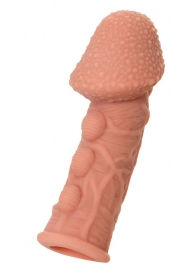 Насадка на фаллос с пузыриками, венками и ребристостью KOKOS Extreme Sleeve 09 - 12,7 см. - KOKOS - в Новочебоксарске купить с доставкой