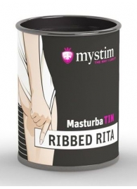 Компактный мастурбатор MasturbaTIN Ribbed Rita - MyStim - в Новочебоксарске купить с доставкой