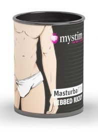 Компактный мастурбатор MasturbaTIN Ribbed Ricky - MyStim - в Новочебоксарске купить с доставкой