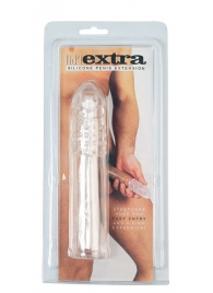 Насадка-удлинитель из прозрачного силикона LIDL EXTRA SILICONE PENIS EXTENSION - Seven Creations - в Новочебоксарске купить с доставкой