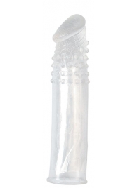 Насадка-удлинитель из прозрачного силикона LIDL EXTRA SILICONE PENIS EXTENSION - Seven Creations - в Новочебоксарске купить с доставкой