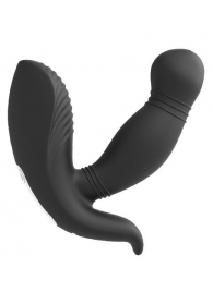 Черный вибромассажер простаты PROSTATE HERO - Dream Toys - в Новочебоксарске купить с доставкой