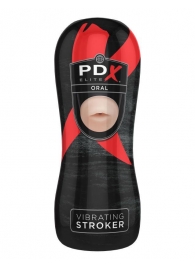 Мастурбатор-ротик Vibrating Oral Stroker - Pipedream - в Новочебоксарске купить с доставкой