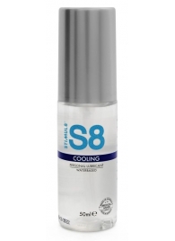 Охлаждающий лубрикант на водной основе S8 Cooling Lube - 50 мл. - Stimul8 - купить с доставкой в Новочебоксарске