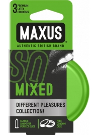 Презервативы в железном кейсе MAXUS Mixed - 3 шт. - Maxus - купить с доставкой в Новочебоксарске