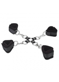 Комплект для сковывания из 5 предметов - Lux Fetish - купить с доставкой в Новочебоксарске