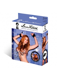 Наручники с присосками Sexy Suction - Lux Fetish - купить с доставкой в Новочебоксарске