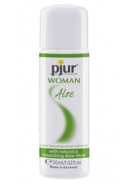 Лубрикант на водной основе pjur WOMAN Aloe - 30 мл. - Pjur - купить с доставкой в Новочебоксарске