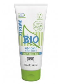 Интимный увлажняющий гель BIO SuperGlide Xtreme - 100 мл. - HOT - купить с доставкой в Новочебоксарске