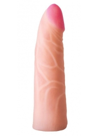 Фаллическая насадка на трусики харнесс - 17,5 см. - LOVETOY (А-Полимер) - купить с доставкой в Новочебоксарске