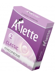Классические презервативы Arlette Classic - 3 шт. - Arlette - купить с доставкой в Новочебоксарске