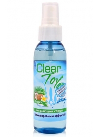 Очищающий спрей для игрушек CLEAR TOY Tropic - 100 мл. - Биоритм - купить с доставкой в Новочебоксарске