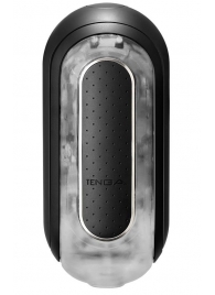 Черный мастурбатор Flip Zero с вибрацией - Tenga - в Новочебоксарске купить с доставкой