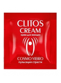 Пробник возбуждающего крема для женщин Clitos Cream - 1,5 гр. - Биоритм - купить с доставкой в Новочебоксарске