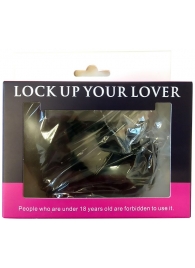 Черные меховые наручники Love с ключиками - Baile - купить с доставкой в Новочебоксарске