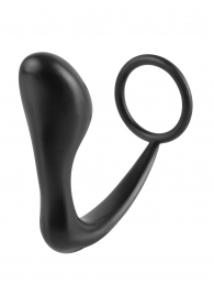 Эрекционное кольцо с анальной пробкой Ass-Gasm Cockring Plug - Pipedream - в Новочебоксарске купить с доставкой