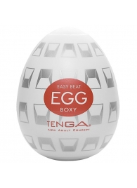 Мастурбатор-яйцо EGG Boxy - Tenga - в Новочебоксарске купить с доставкой