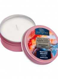 Массажная свеча  Фруктовая фантазия - БиоМед - купить с доставкой в Новочебоксарске