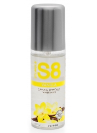 Лубрикант на водной основе Stimul8 Flavored Lube с ванильным ароматом - 125 мл. - Stimul8 - купить с доставкой в Новочебоксарске