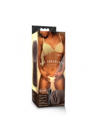 Коричневый мастурбатор-вагина Alexis - Blush Novelties - в Новочебоксарске купить с доставкой