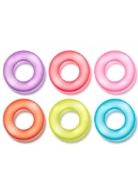 Набор из 6 эрекционных колец King of the Ring - Blush Novelties - в Новочебоксарске купить с доставкой