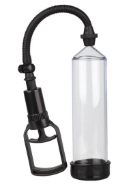 Прозрачная вакуумная помпа TRIGGER HANDLE PENIS PUMP - Dream Toys - в Новочебоксарске купить с доставкой