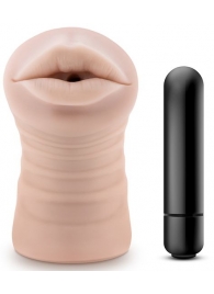 Телесный мастурбатор-ротик Skye - Blush Novelties - в Новочебоксарске купить с доставкой