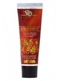 Интимный съедобный лубрикант JUICY FRUIT с ароматом фруктов - 30 мл. - БиоМед - купить с доставкой в Новочебоксарске
