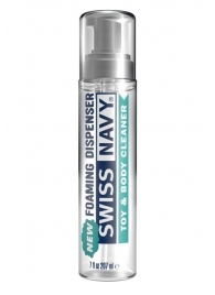 Очищающая пенка для игрушек и тела Swiss Navy Toy   Body Cleaner Foamer - 207 мл. - Swiss navy - купить с доставкой в Новочебоксарске