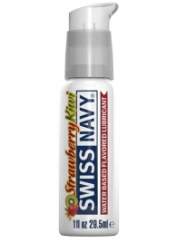 Лубрикант Swiss Navy Strawberry Kiwi Lube с ароматом клубники и киви - 29,5 мл. - Swiss navy - купить с доставкой в Новочебоксарске